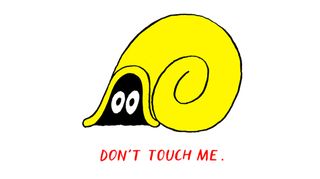 Nadine Redlich's Don't Touch Me illustration