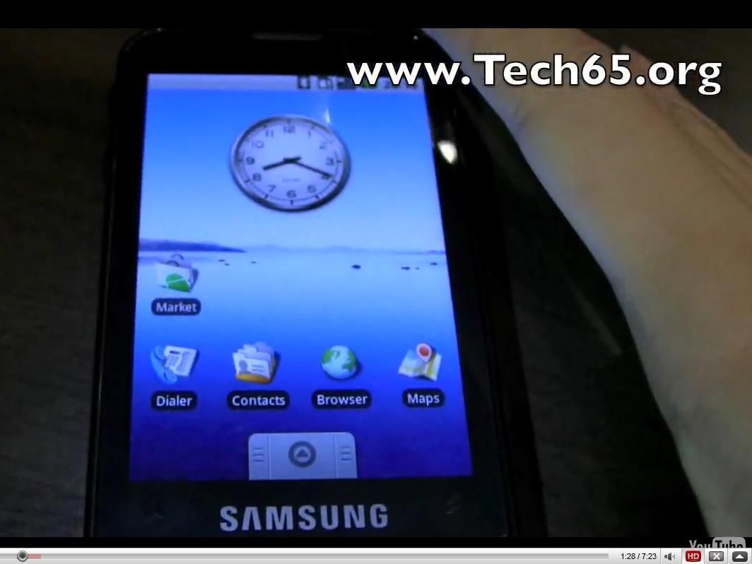 Samsung's Android i7500 detailed in video | TechRadar
