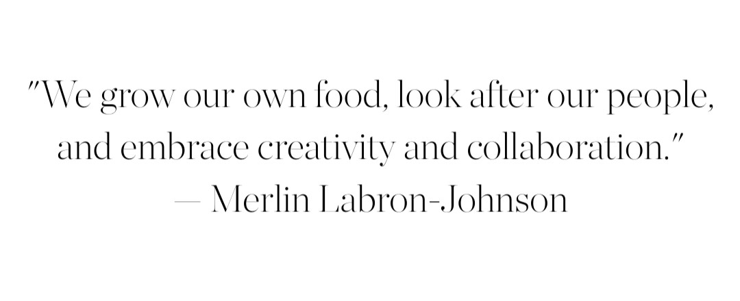 A black pull quote against a white background.