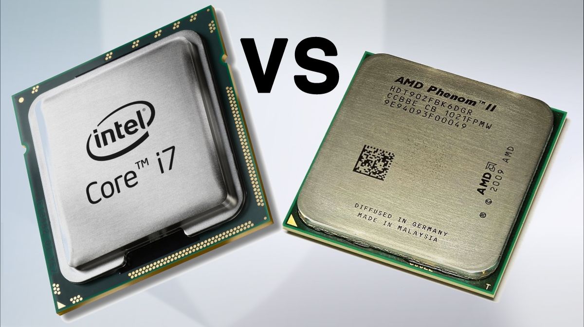 Amd Processors Vs Intel Processors Comparison Chart