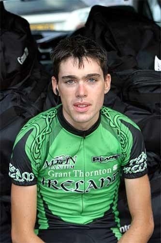 In Team Ireland colours at last year's Tour of Britain