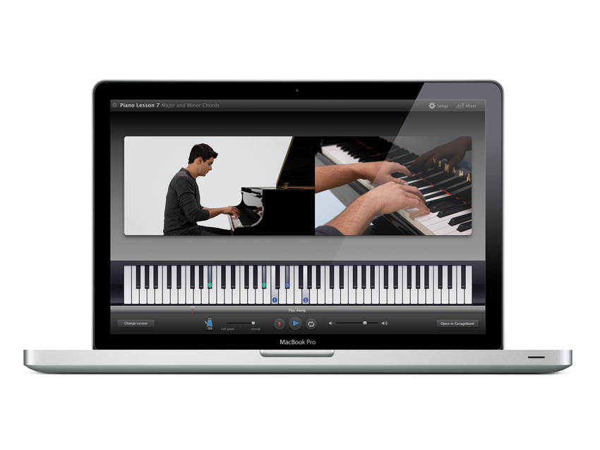 Can GarageBand &#039;09 turn you into a concert pianist?