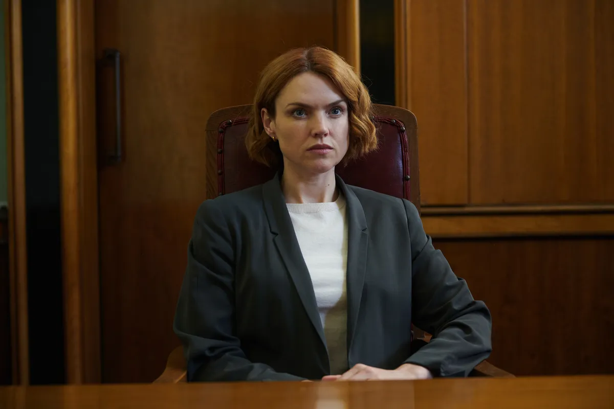 Erin Richards plays magistrate Claire Lewis Jones