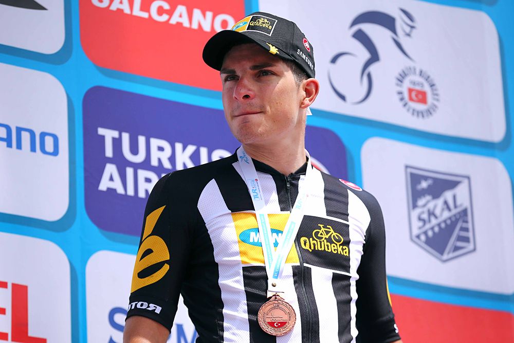 Kristian Sbaragli (MTN-Qhubeka) was third on the day