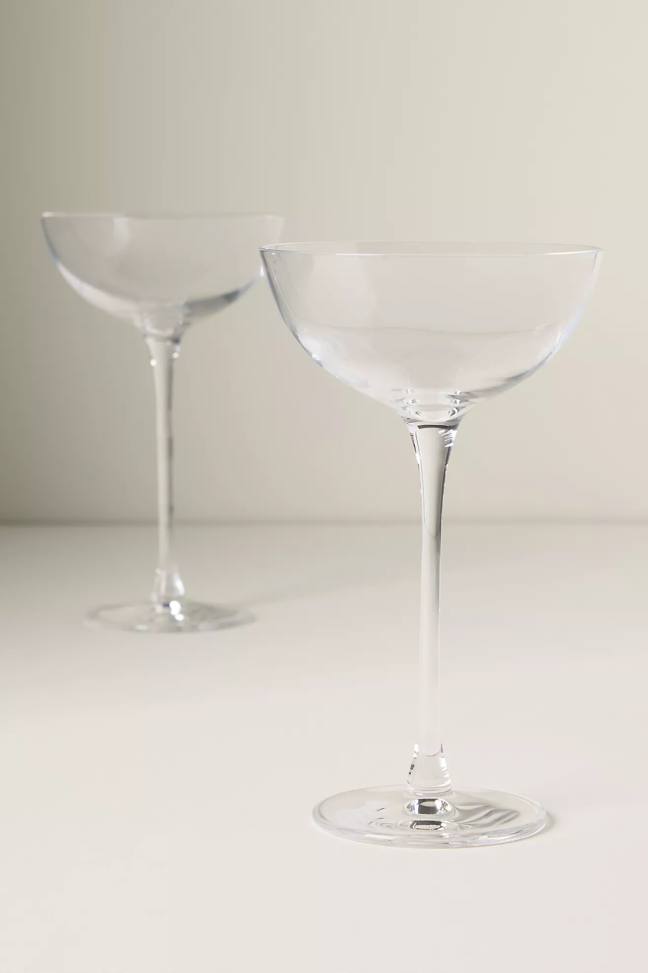 Nude Hepburn Coupe Glasses, Set of 2
