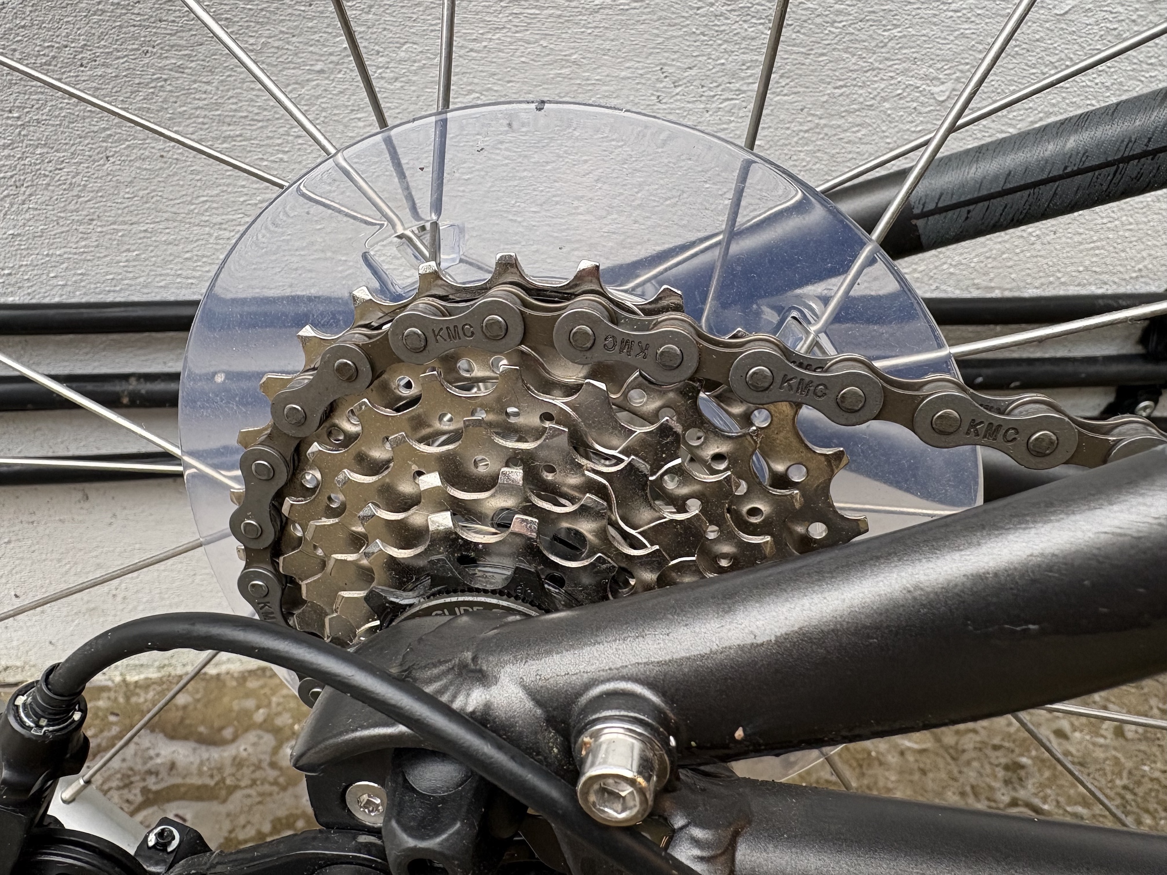 seven speed Cassette on kids bike