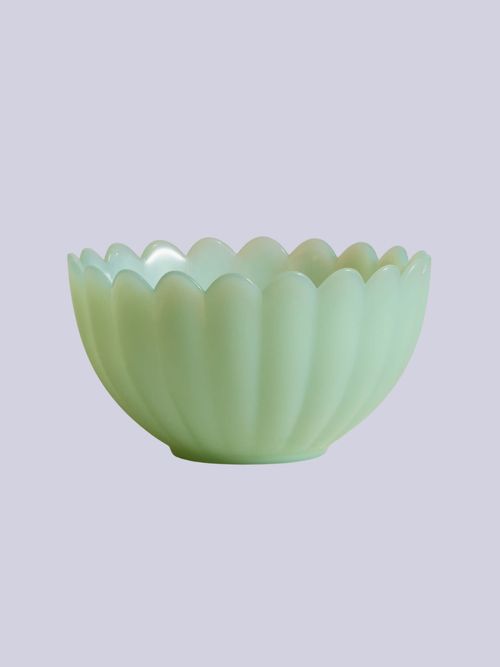 Milk Glass Sundae Dish