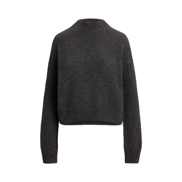 Ralph Lauren Collection, Cashmere Blend Jersey Crewneck Sweater