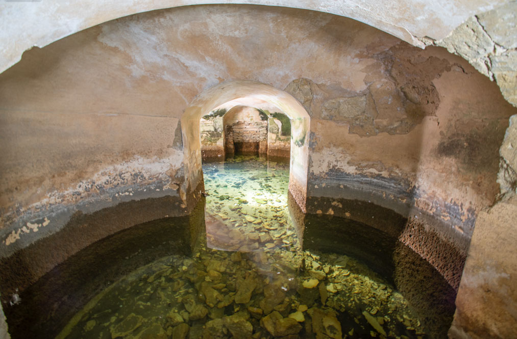 Blenheim Palace - Rooms found under Grand Bridge