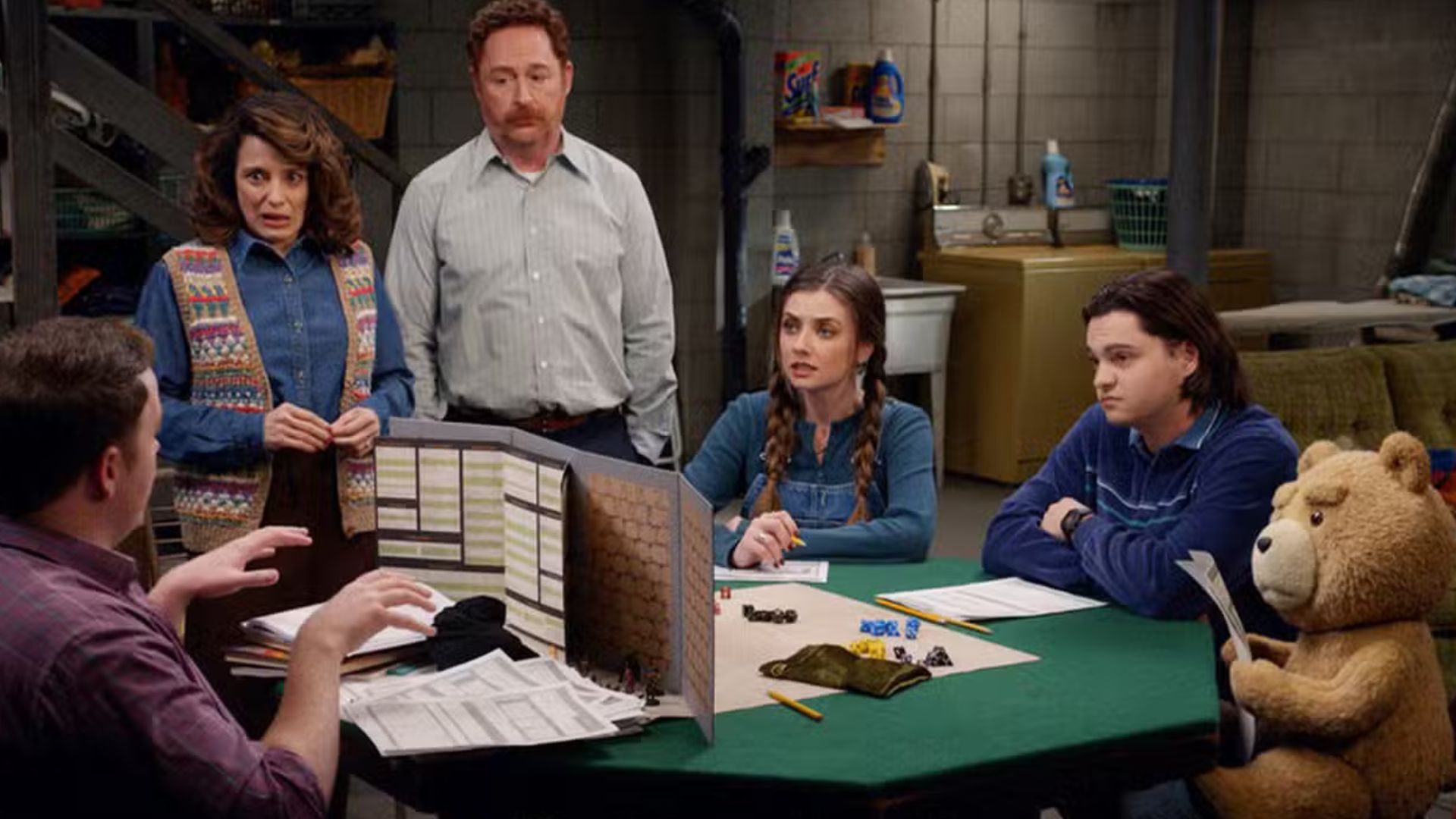 Ted and the family play Dungeons &amp; Dragons