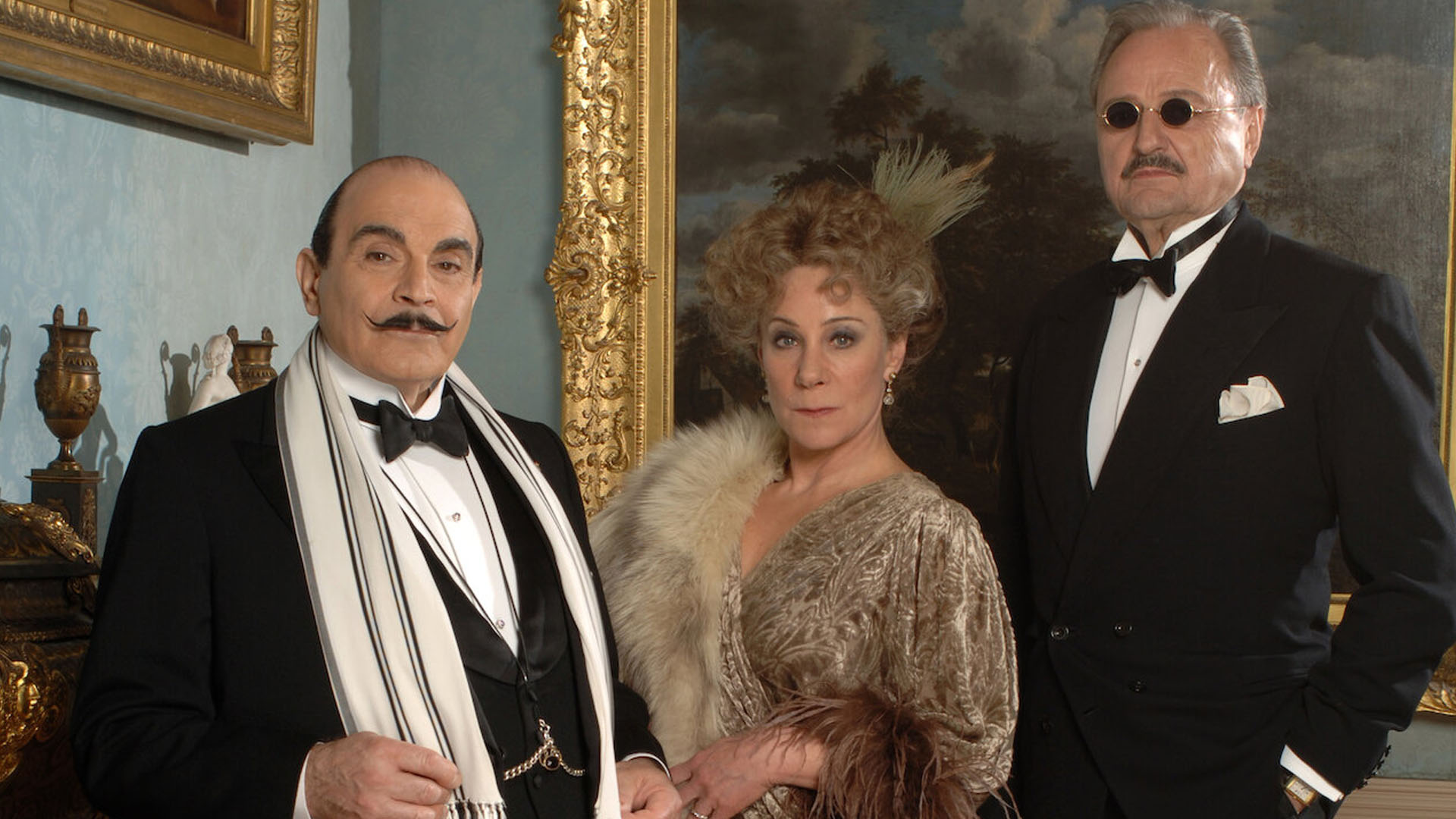 David Suchet as Poirot.