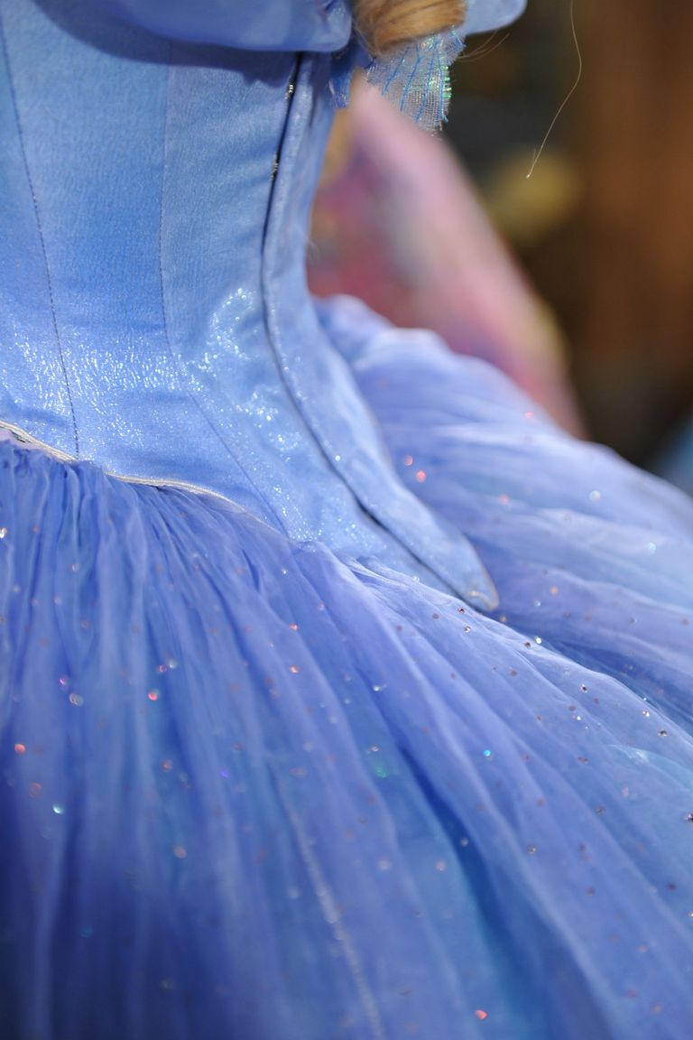 Cinderella: The Making Of Lily James Cinderella Costume By Numbers ...