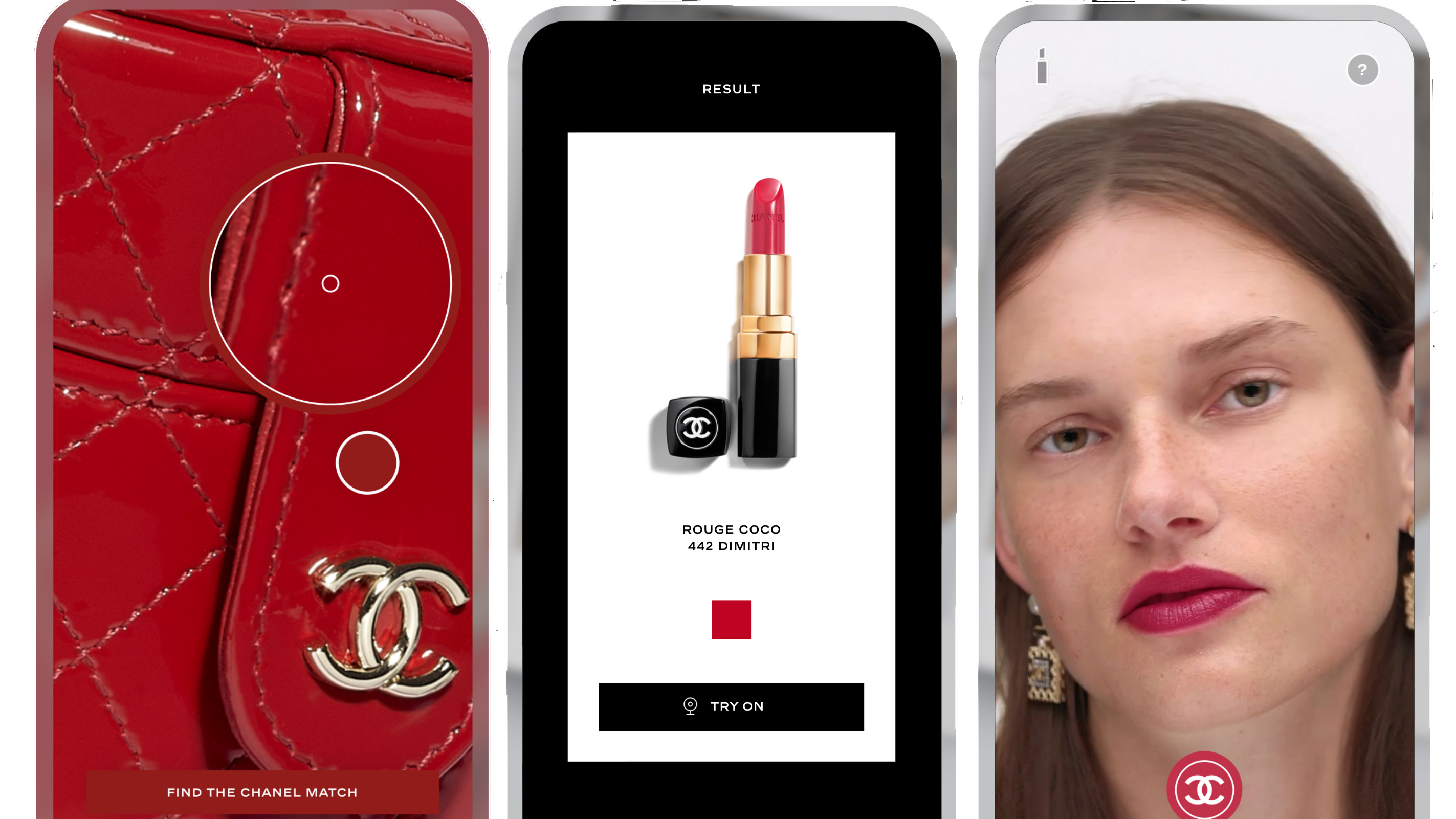Chanel Lipscanner app