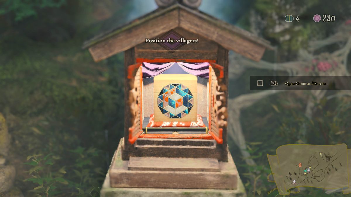 Screenshot of Kunitsu-Gami: Path of the Goddess on Xbox Series X.
