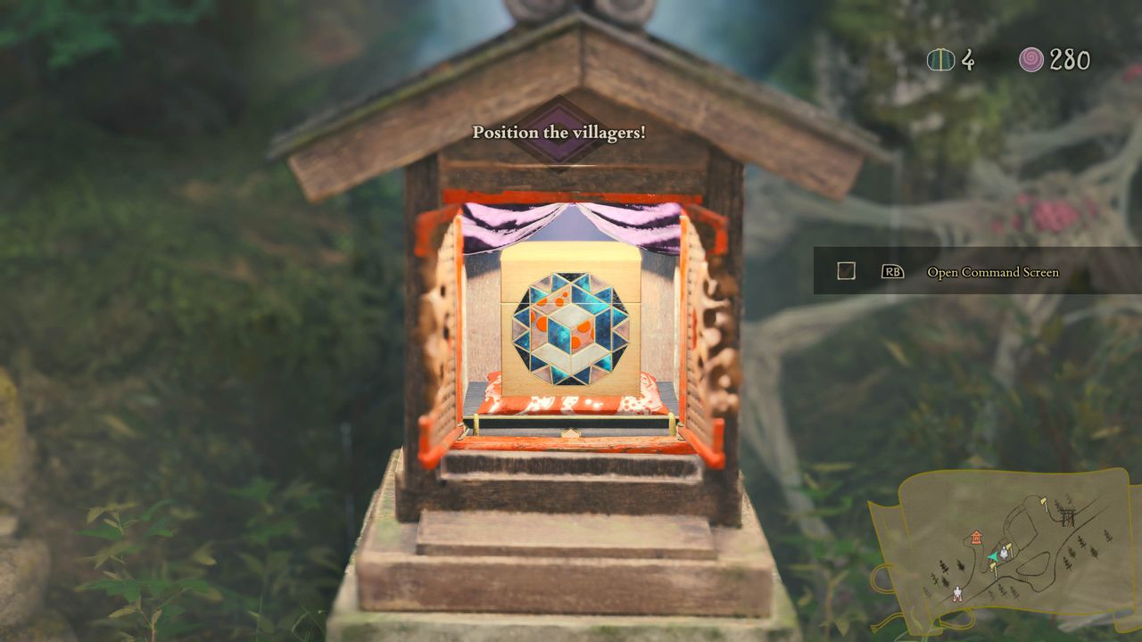 Screenshot of Kunitsu-Gami: Path of the Goddess on Xbox Series X.