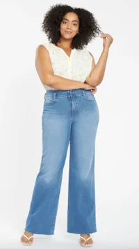 NYDJ best plus-sized jeans and best jeans for women with curves