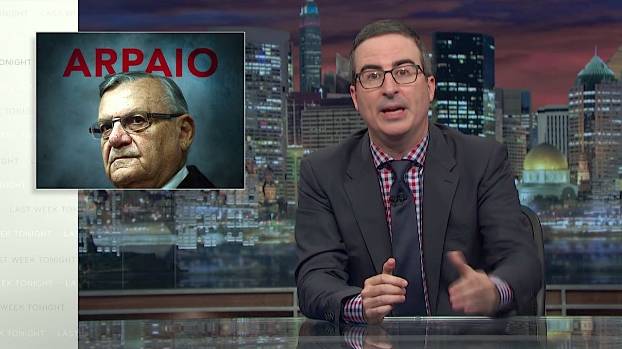 John Oliver on Trump&amp;#039;s Joe Arpaio pardon