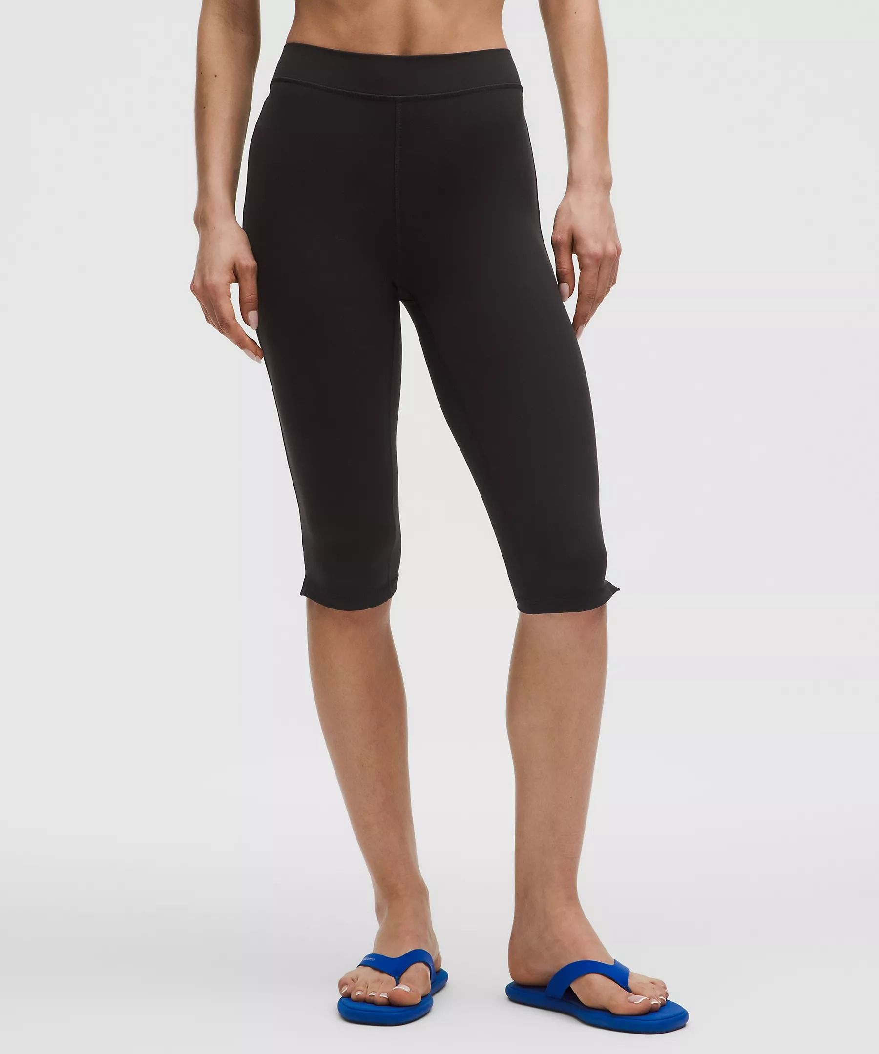 Lululemon, Groove High-Rise Notched-Hem Crop 15