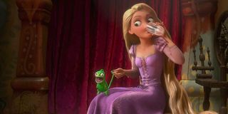 Rapunzel and Pascal in Tangled, When Will My Life Begin