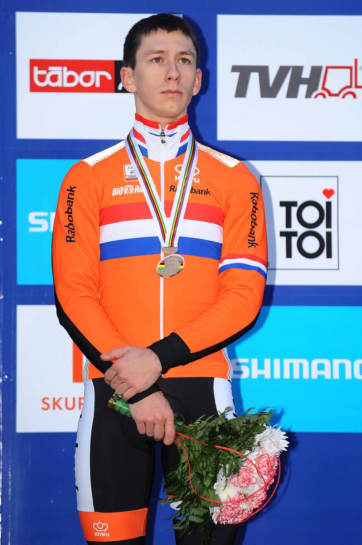 Lars van der Haar (Netherlands) was third