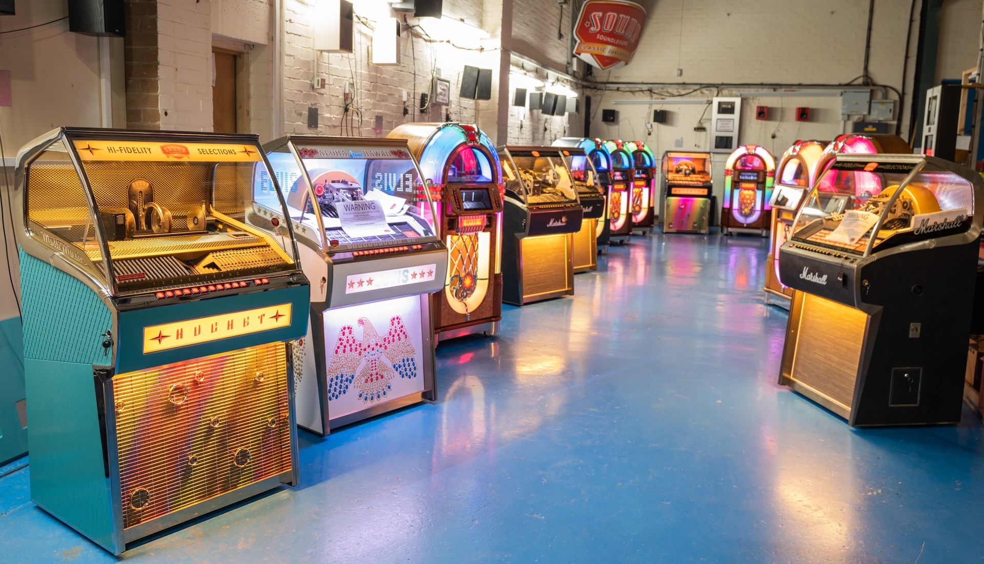 Sound Leisure jukeboxes