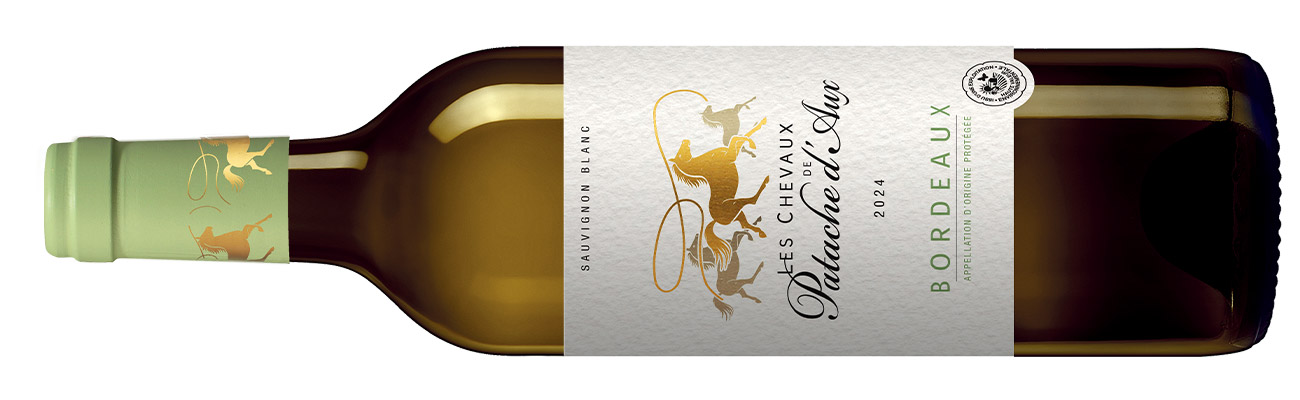 Bottle of white wine