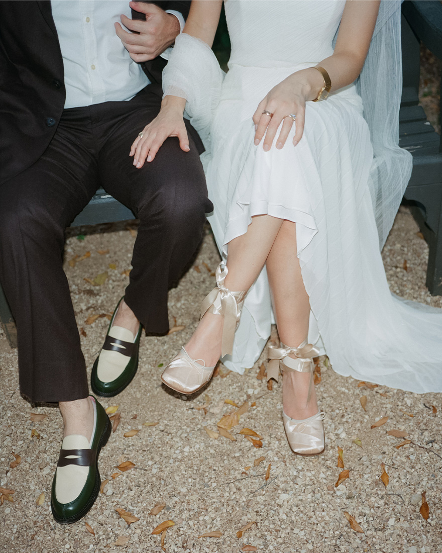 photo of jamie and isaac's wedding.