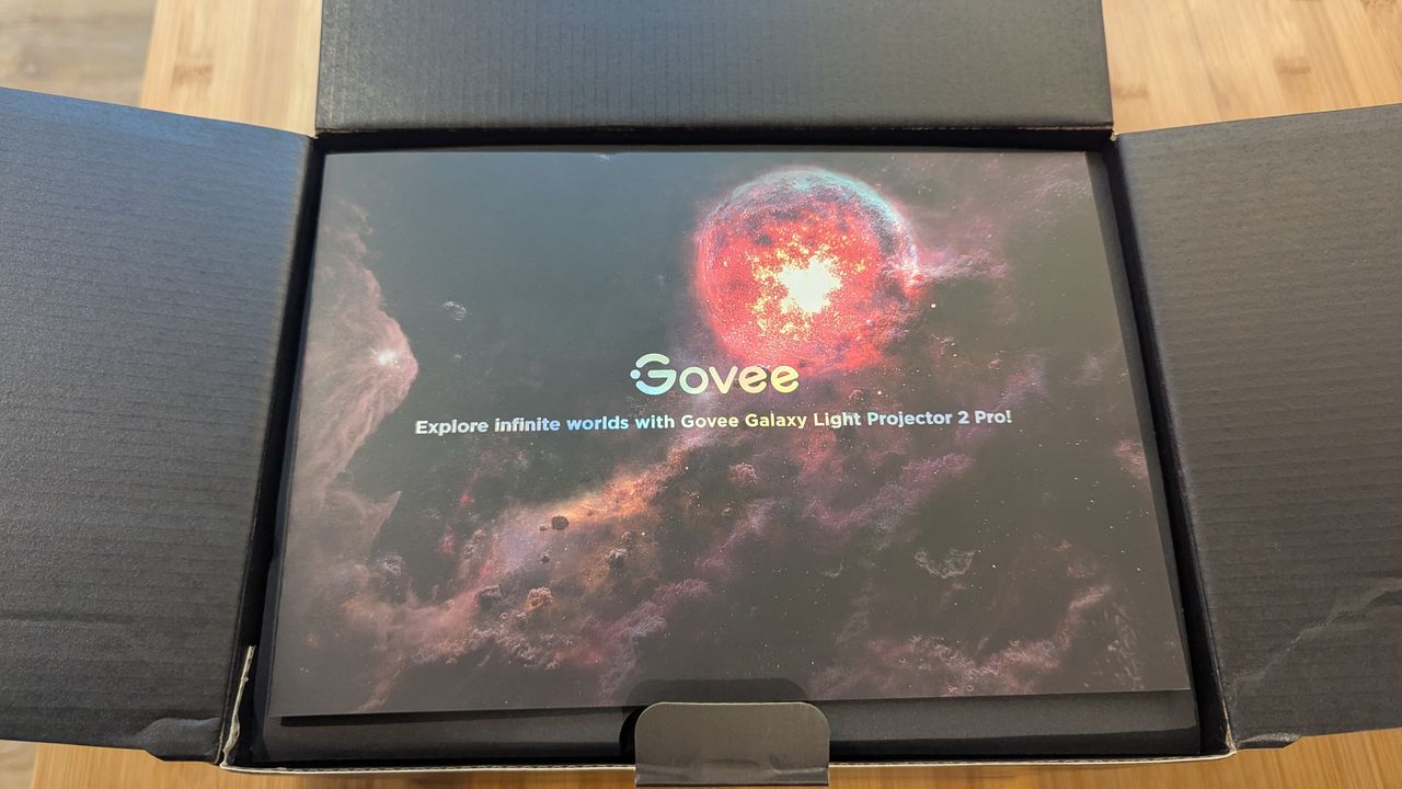 Govee Galaxy Light Projector 2 Pro during review.jpg