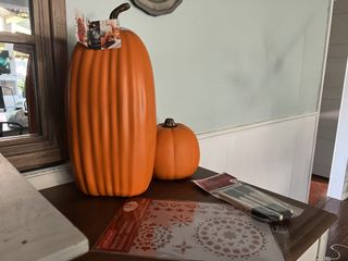 stencil pumpkin supplies