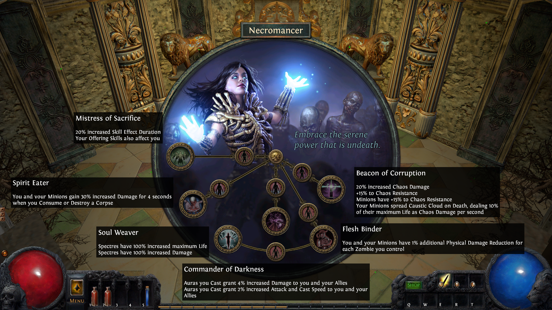 NecromancerAscendancyTree_path of exile