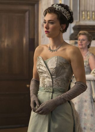 Vanessa Kirby in The Crown.