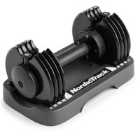 NordicTrack Select-a-Weight 25lb dumbbell | $99.99 Now $49.98 at Dicks Sporting Goods