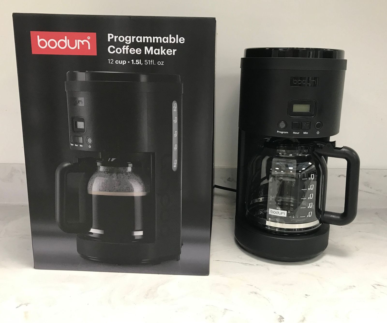 Bodum Programmable Coffee Maker brilliant for basic coffee Homes
