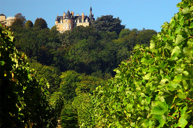 Ch&amp;acirc;teau de Sancerre, loire