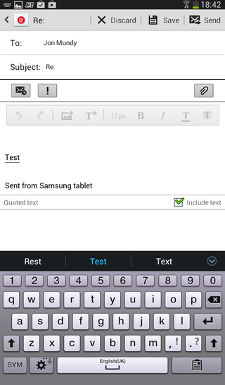 samsung predictive text clipboard tab 3