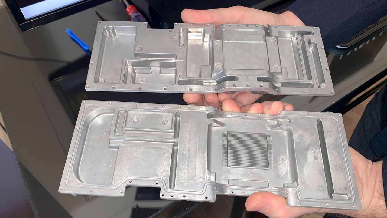 Lynk+ prototype liquid-cooled GPUs