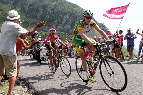 Landis and Sinkewitz were the only two left after a while