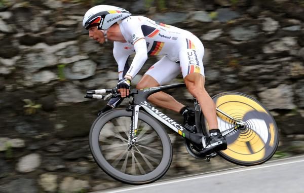 Tony Martin (HTC-Highroad) at speed