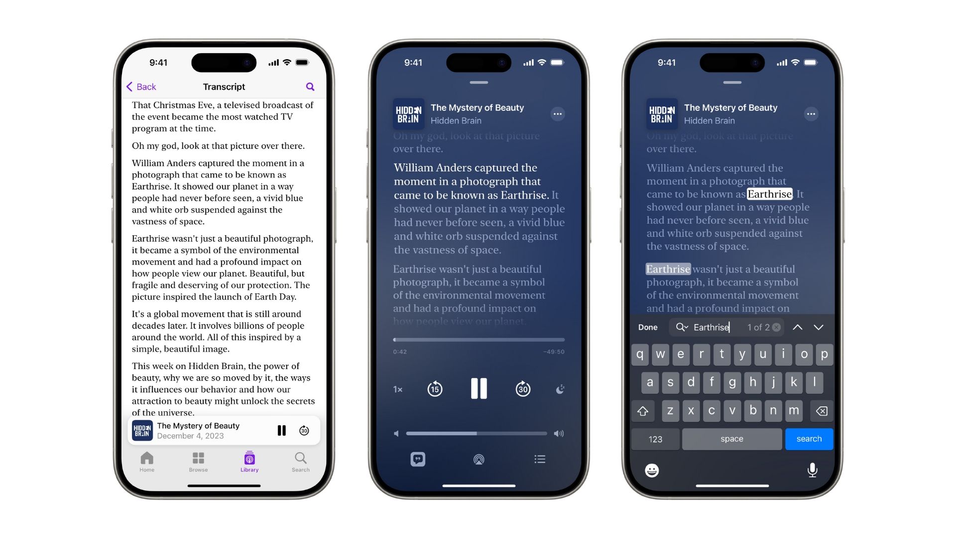 Transcripts for Apple Podcasts is now available — read your favorite ...