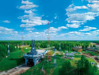 Kosmodrom Plesetsk rocket launch site, Russia