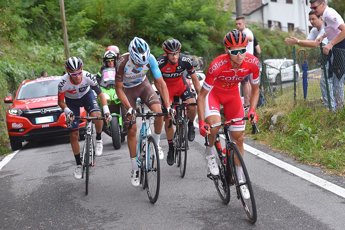 Rudy Molard (Cofidis) in the breakaway