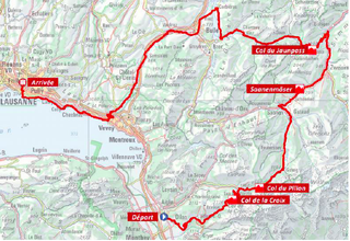 The stage would start in Aigle and finish in Lausanne