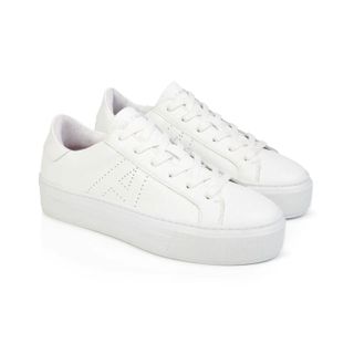  Air & Grace Sadie white platform trainers one of the best white trainers