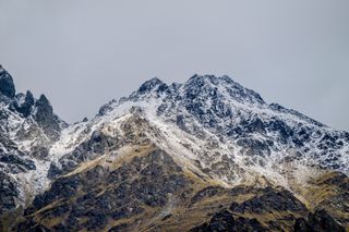 Nikon Z8 sample shot taken in New Zealand of a mountain