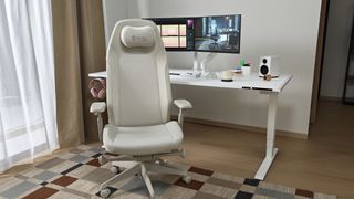 The Secretlab Atlas on show at the brand's Singapore showroom and office.