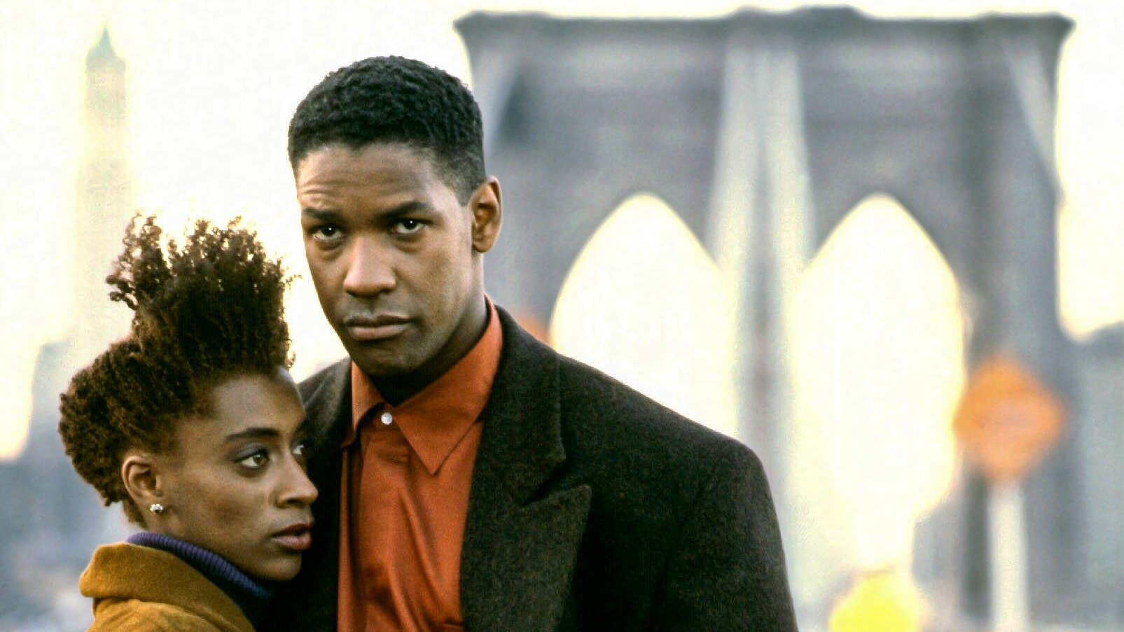 (L-R) Joie Lee and Denzel Washington in "Mo' Better Blues" (1990)