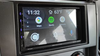 android auto enlarged icons