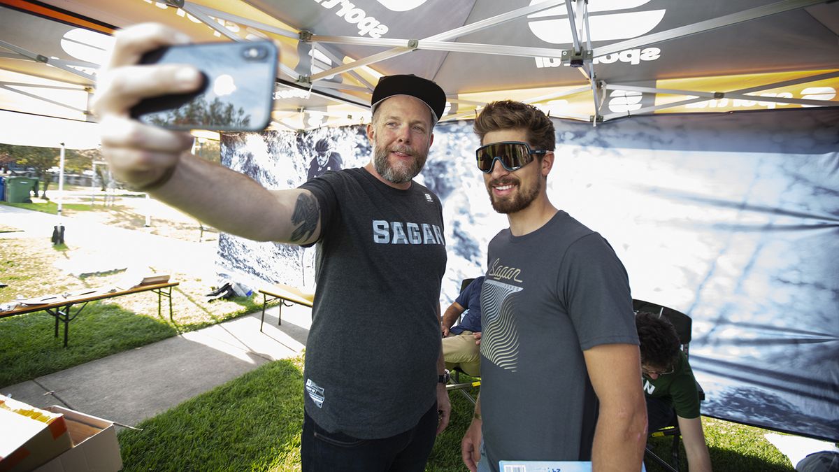 More selfies for Peter Sagan