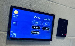 The LynTec panel also has the ability to turn off theatrical features when they're not in use, saving energy and prolonging the life of the AVL assets in the auditorium.