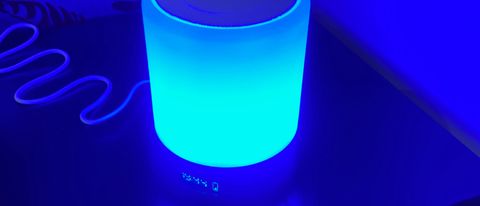 Beurer Wake Up Light WL50 emitting blue light